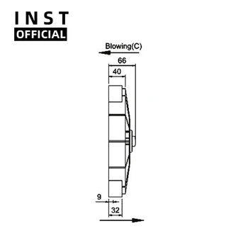 

Air Conditioning Fan AC A/C Blower Motor FOR Rectangle Diameter:268mm 12V/24V