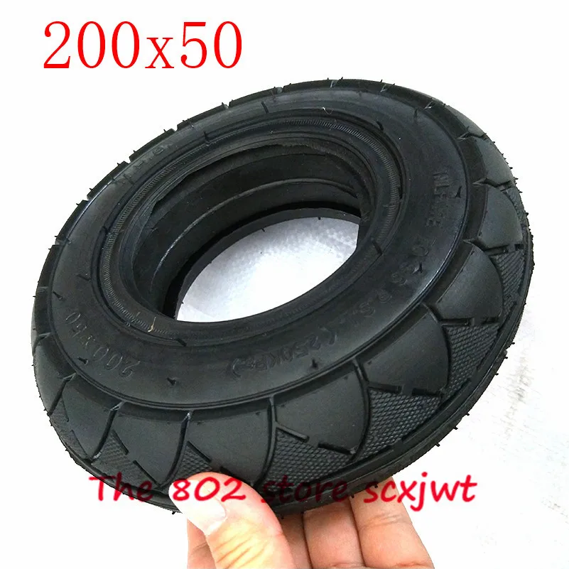 Хорошее качество 200x50(8x2) Твердые/пена заполнены шины 200*50 для бритвы E100 E125 E200 скутер
