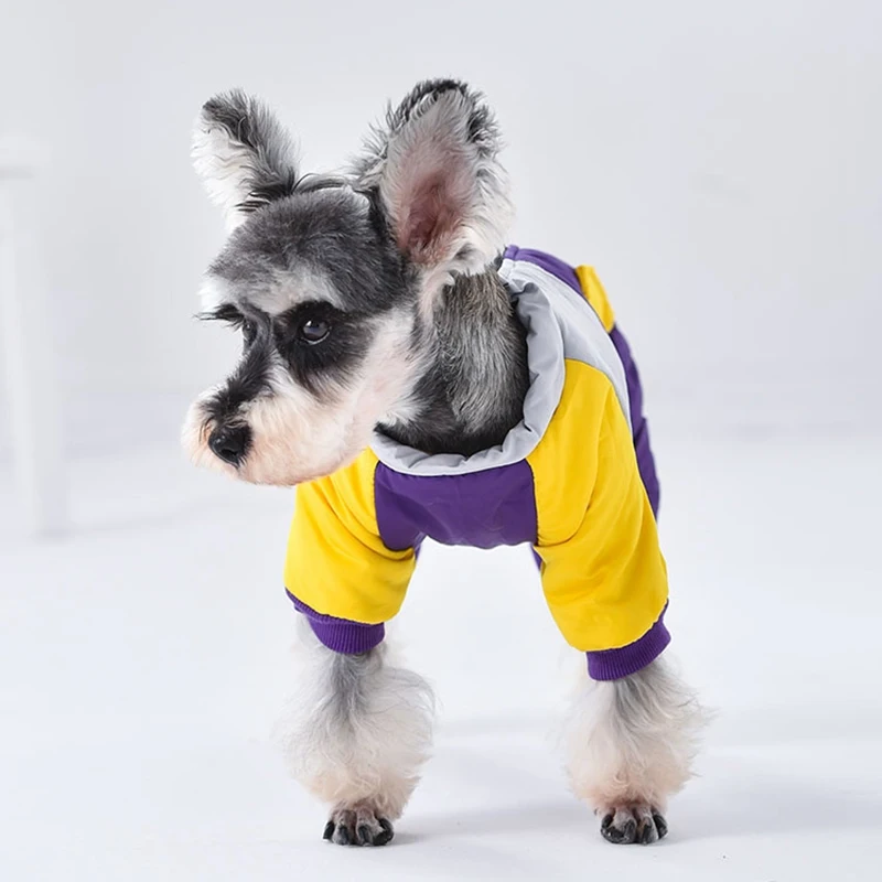 Одежда для собак, зимний теплый комбинезон для собак, утолщенная Одежда для питомцев Йоркшира, плюшевые собаки костюм Одежда для щенков, куртки