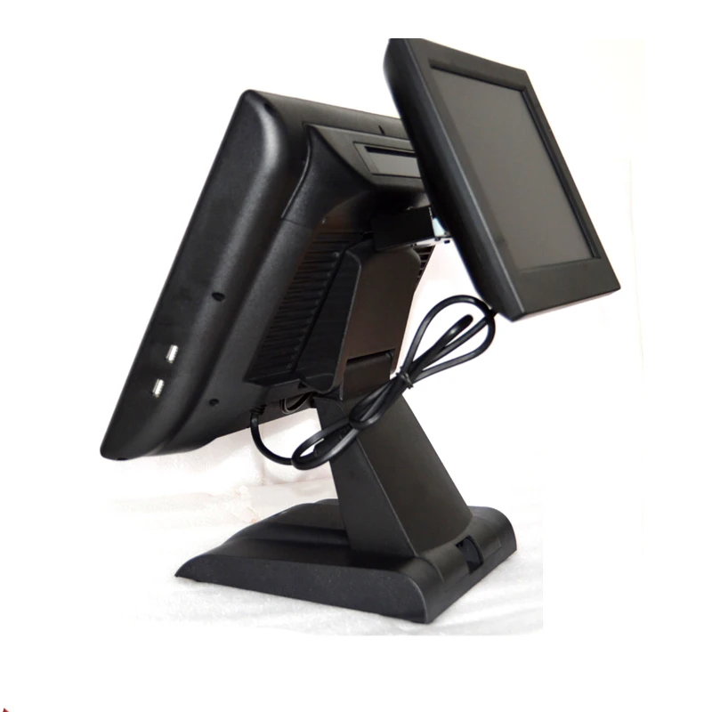 ComPOSxb Высокое качество точка продажи системы двойной сенсорный экран pos все в одном для кофейни
