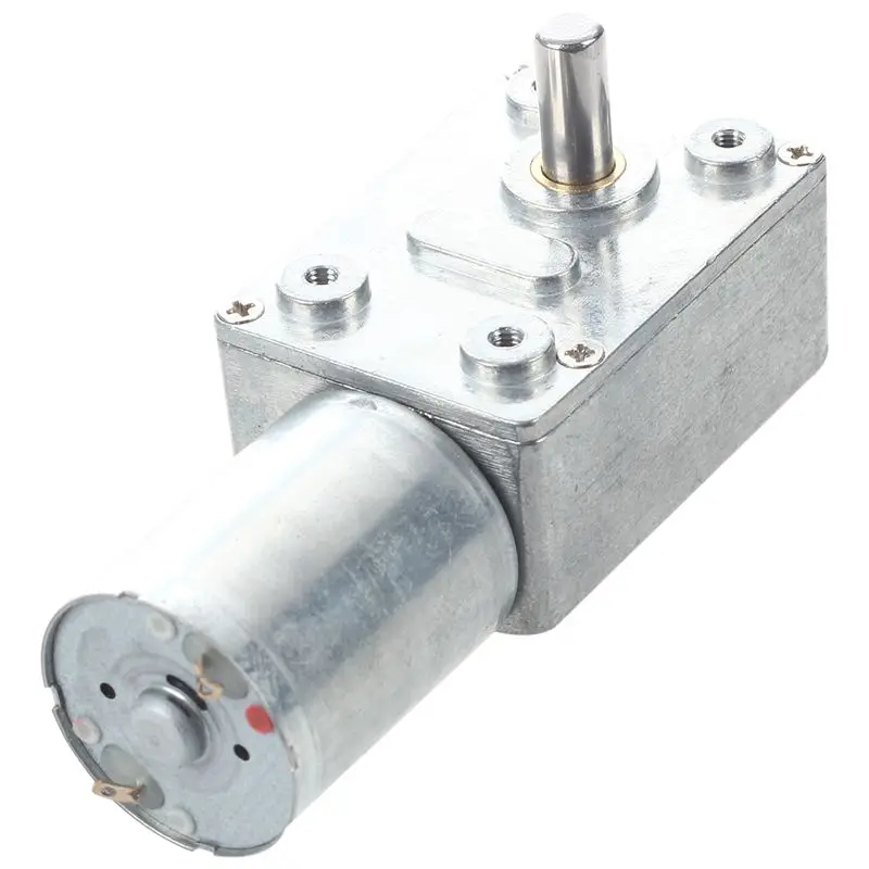 

6000/30RPM Output Rotating Speed 2 Pin 6mm Shaft Geared Motor 12V Volts