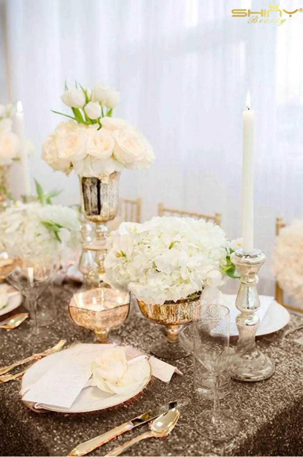 Sequin Tablecloth Chocolate Color Rectangle Wedding Tablecloths 80 Inch Sparkle Table Cloth Candy Party Table Cover Overlay