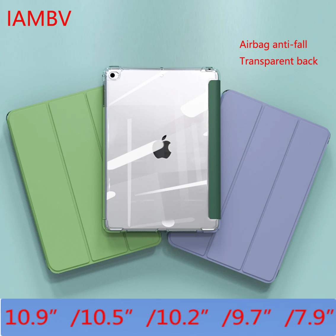 Soft shell case For iPad Air 3 Air 2 Air 1 Case Pro 11 9.7 10.2 10.5 inch ,Case for iPad