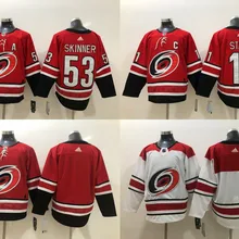 Сшитые Carolina Мужские взрослые#53 Jeff Skinner 11 Jordan Staal Джерси