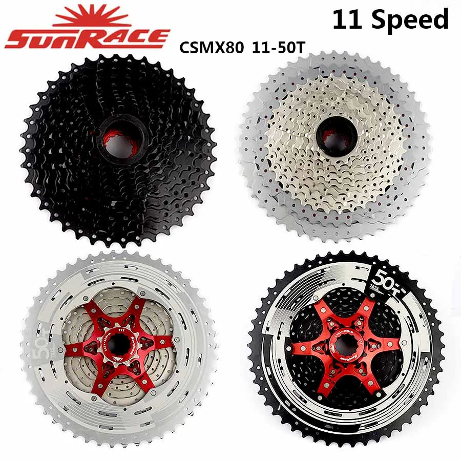 Sunracing 11 скоростная кассета CSMS8 CSMX8 MX80 RX8 11-46 T/42 T/40 T/50 T велосипедная кассета подходит Shimano SRAM маховик sunracing 11-50T