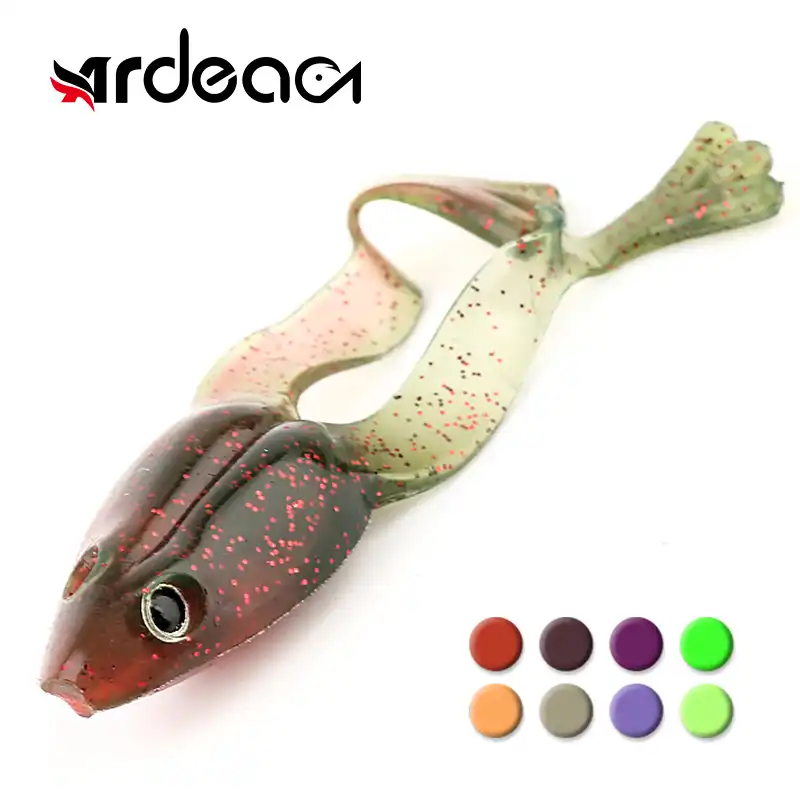 フィジークアルデーア釣りカエルルアーシリコーン冬釣りソフト餌ワームのプラスチックisca低音ワブラールアー Fishing Lures Aliexpress