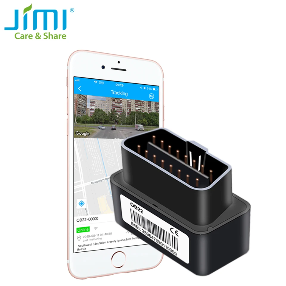 Concox OB22 Plug & Play OBD Автомобильный gps трекер с позиционированием в реальном времени