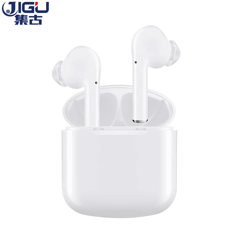 JIGU i9x Tws Wireless Bluetooth 5 0 Earphone Mini Earbuds With Mic Charging Box Sport Headset For iphone 11 x ipad Smart Phone