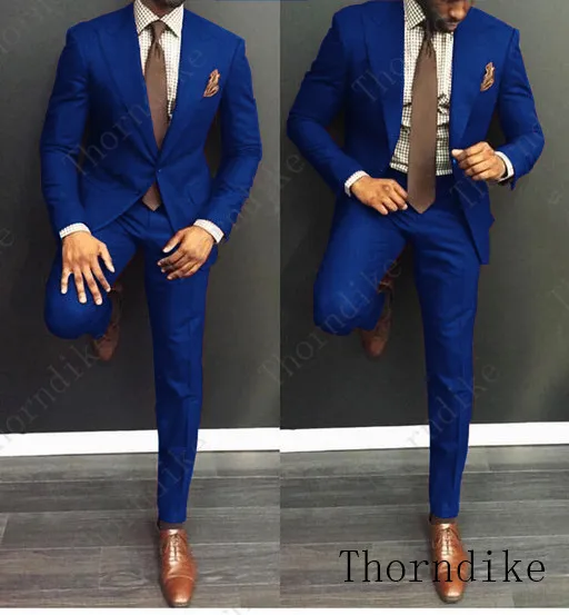 Thorndike Tide Мужской красочный Модный свадебный костюм нестандартного размера Лавандовый фиолетовый бежевый зеленый синий красный костюмы пиджак и брюки смокинги