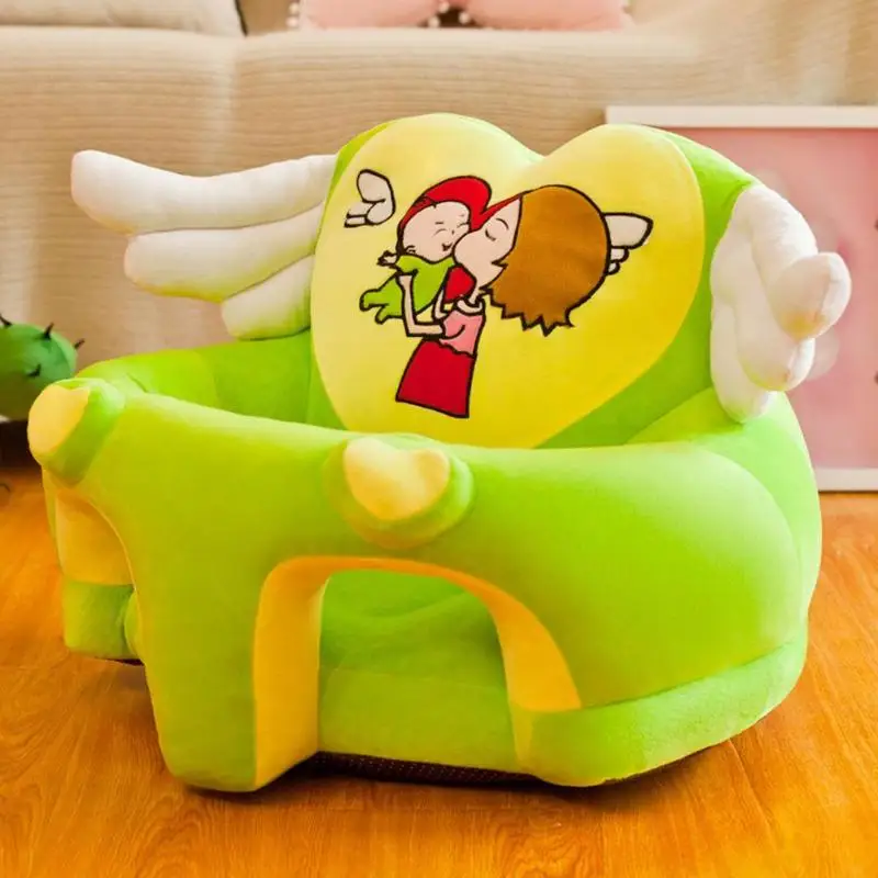 Детский чехол для дивана с поддержкой сидения, удобный плюшевый чехол для детского гнезда, моющийся детский диван без наполнителя