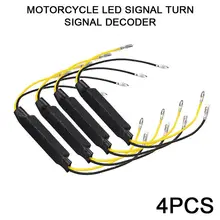 Indicateur de résistance universel pour motos, 21W, 12V, clignotant, 4 pièces