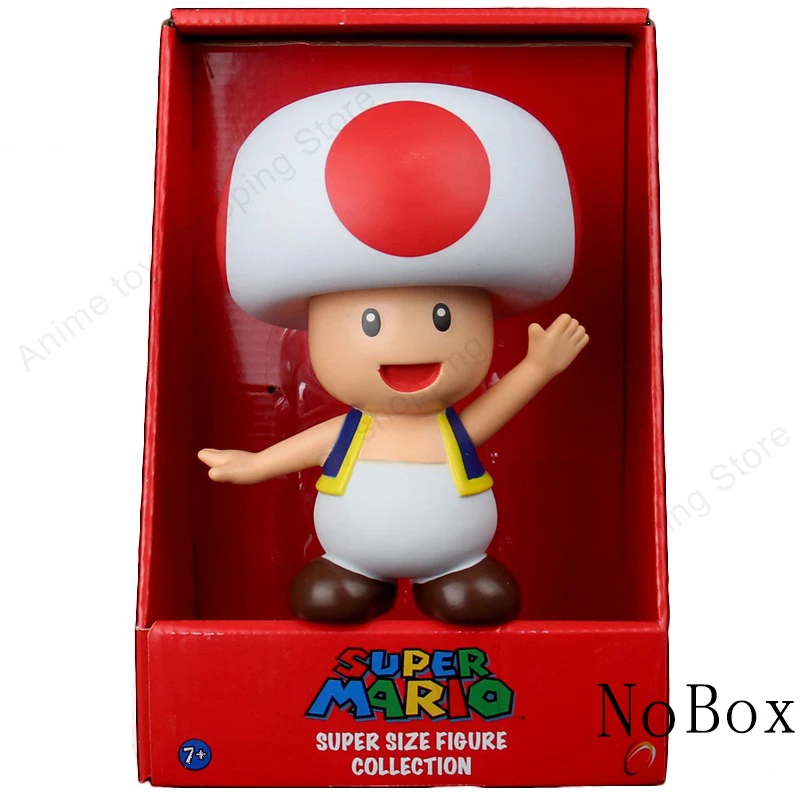 Super Mario Anime Model Toys Luigi Yoshi Peach Bowser Donkey Kong Action Figure Mario Bros Collection Model Dolls for Kid Gifts