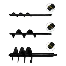 Бурильное сверло спиральный полюс садовая посадка свободные грунтовые сверла бурильное сверло спиральный полюс садовая посадка свободная почвенная дрель