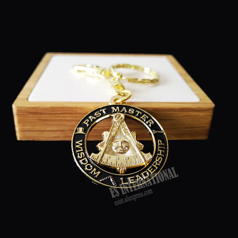 Брелок для ключей Masonic черный значок милое солнце масон вольный каменщик MK02
