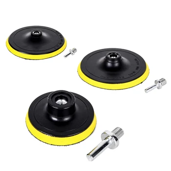 

1Pc Polishing Self-adhesive Disc Polishing Sandpaper Sheet Adhesive Disc Chuck Angle Grinder Sticky Plate for Car