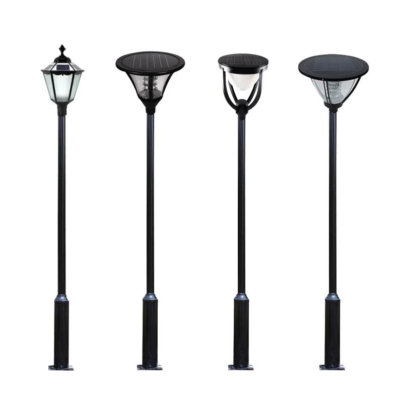 Solar power energy saving outdoor ip65 led garden solar lamp with height 2.5-6 meter 28W | Электроника