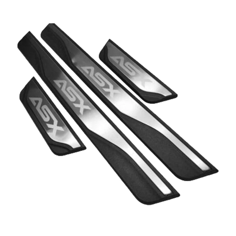 Защитная Накладка на порог для Mitsubishi ASx Auto Accessories 2010 2019|Буксиры и подвесные
