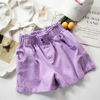 

Shorts Women Summer Casual Short Pants New Fashion Style All-match Loose High Waist Pants Woman