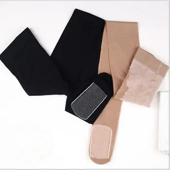 

Summer Ladies Soles Plus Size Pantys Cotton Pantyhose Film Wire Free Cut Bottoming Closed Toe Natural Soft Breathable Stockings