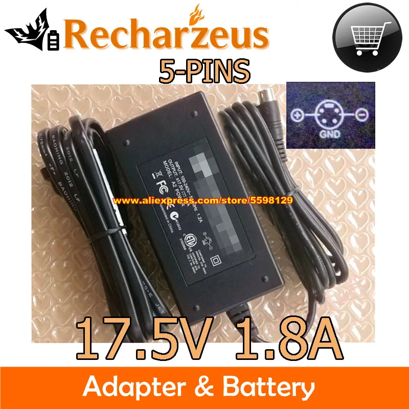 Genuine 17.5V 1.8A 31.5W AC Adapter N22 Power Charger For Audioengine A2 Speaker Supply | Компьютеры и офис