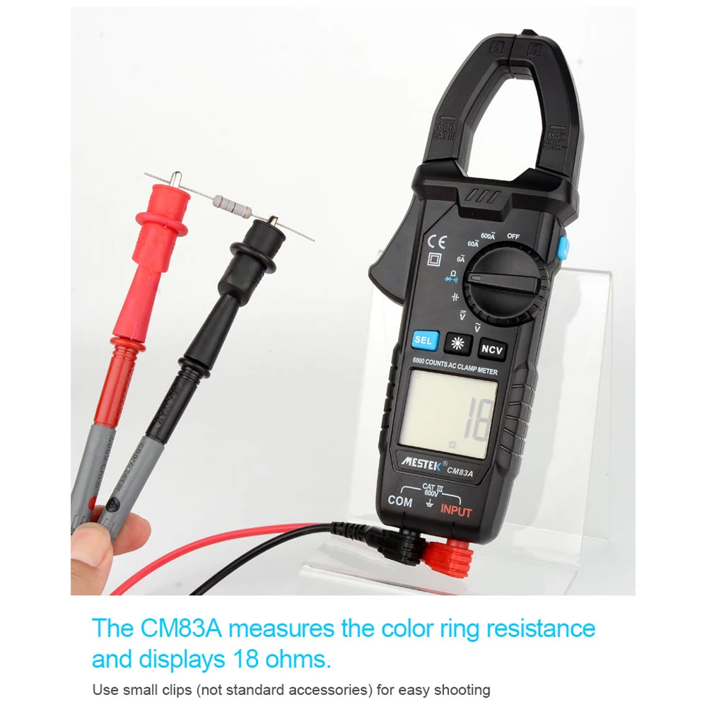 Digital Clamp Meter 600V 600A