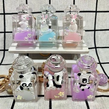 Aliexpress - Fashion Stereo key Ring Floating Ocean Doll Creative Water World Animal Keychain Transparent Cute Keychain Pendant