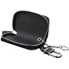 Leather Keychain Men Women Key Holder Organizer Pouch Cow Split Car Key Bag Wallet Housekeeper Key Case Bag ► Photo 3/6