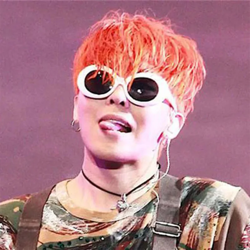 Классические круглые пластиковые солнцезащитные очки в стиле хип-хоп для женщин, белая оправа, модные очки для танцев