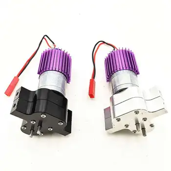 

Upgraded Metal Transfer Gear Box With 370 Motor For Wpl 1/16 4Wd 6Wd Q60 Q6