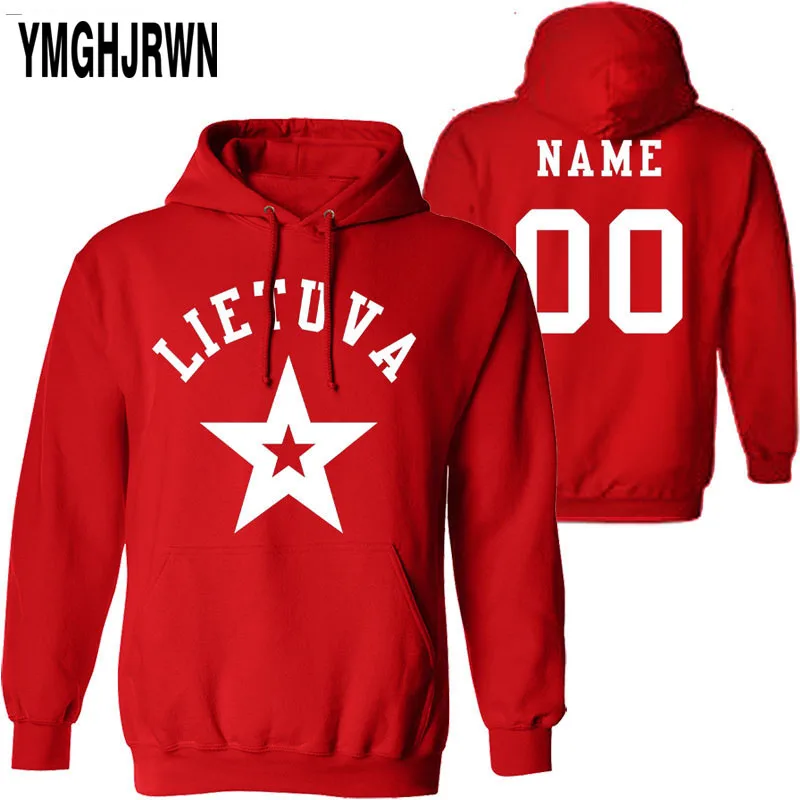 

LITHUANIA male youth diy free custom name number country ltu sweatshirt nation flag lt lietuva lietuvos lithuanian boy clothes