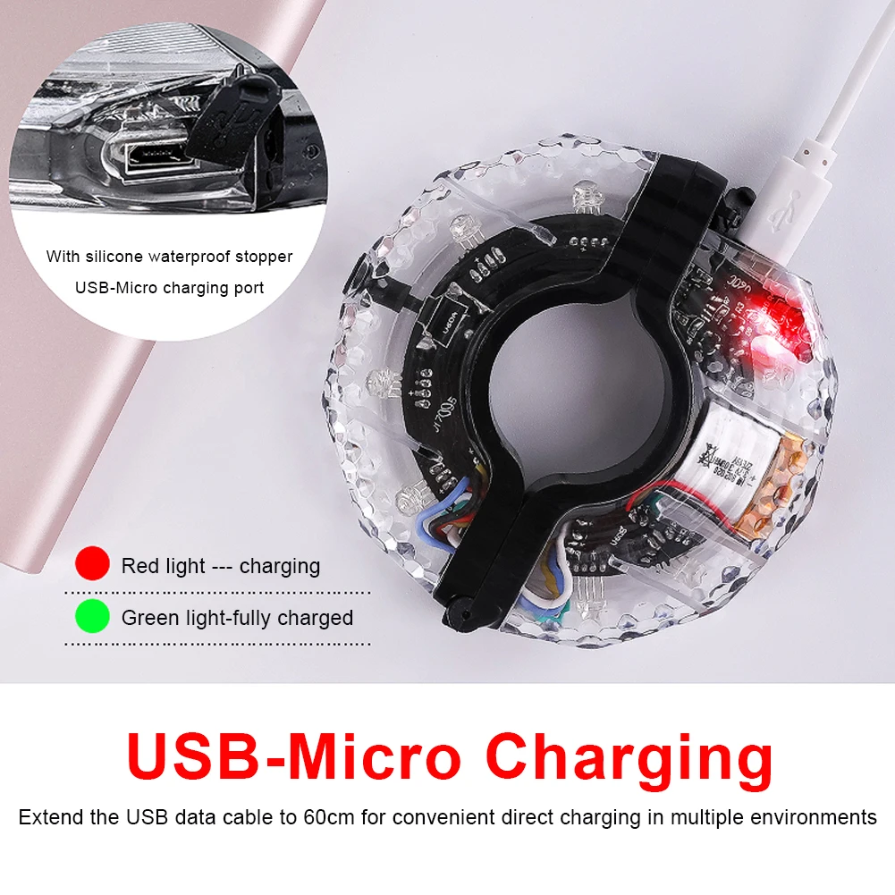 18 светодиодных ярких велосипедных фонарей велосипедные фонари для спиц