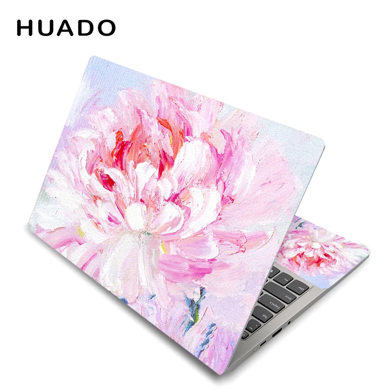 Laptop Sticker Flower Decal for Lenovo/Xiaomi/Macbook/Asus 13 15 15.6 inch