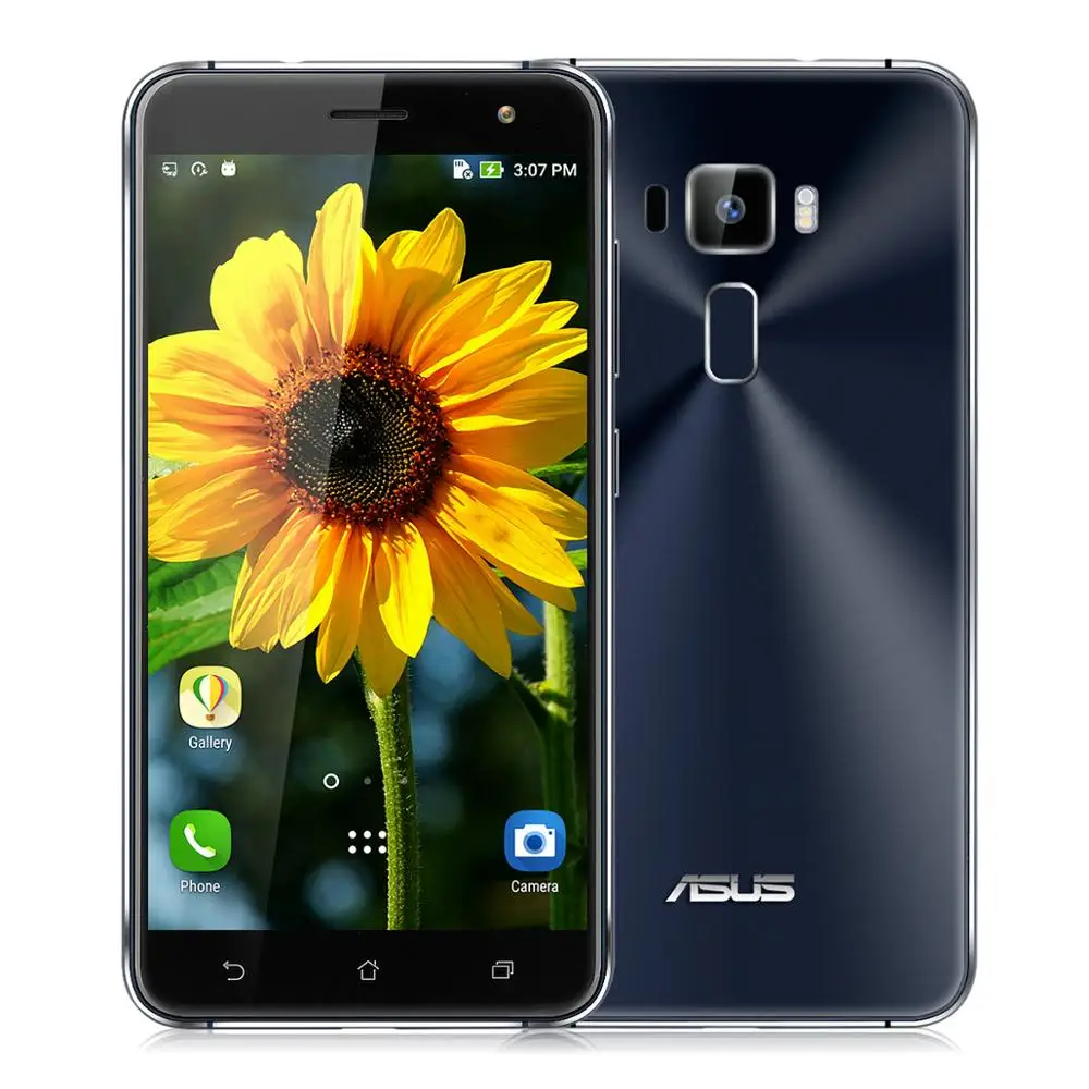 ASUS Zenfone 3 5 дюймов FHD экран телефон Snapdragon 625 четыре ядра 4 Гб ОЗУ 64 ПЗУ 16 МП задняя