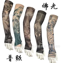 3D цифровая печать Татуировка вискоза манжета солнцестойкая УФ-защита с относится к татуировке ледяной рукав