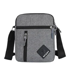 Men's Messenger Bag Crossbody Shoulder Bags Men Small Sling Pack For Work Business Waterproof Oxford Packs Satchel Purse
