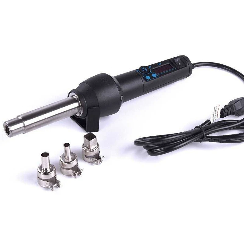 BMBY-8858I 220V 650W Lcd Adjustable Electronic Heat Hot Air Desoldering Soldering Station Ic Smd(Eu Plug