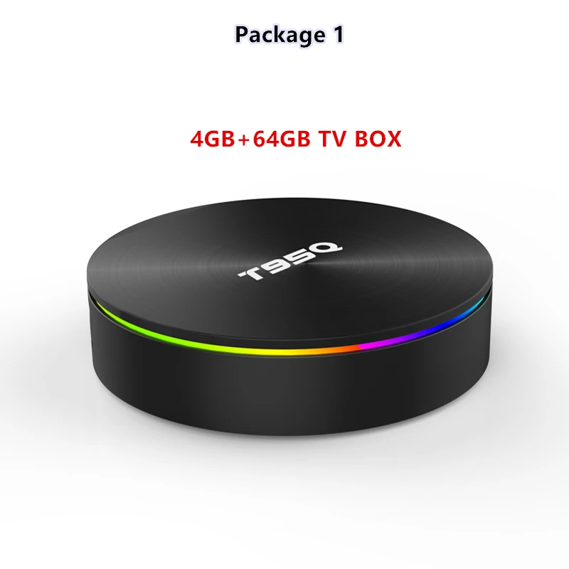 4G 64G HAAYOT T95Q 4 Гб 64 Гб четырехъядерный Android 9,0 ТВ приставка Bluetooth 4,1 4K Smart tv 2,4+ 5,8 ГГц двойной wifi приставка медиаплеер - Цвет: 4G 64G