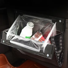 Автомобильные аксессуары, портативная Автомобильная мусорная корзина, автомобильная мусорная корзина, Складная Большая вместительная подвесная сумка для хранения в автомобиле