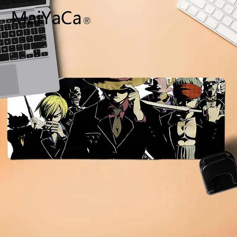 MaiYaCa Цельный с рисунком luffy большой коврик для мыши ПК компьютерный коврик резиновая мышь прочный коврик для мыши на стол