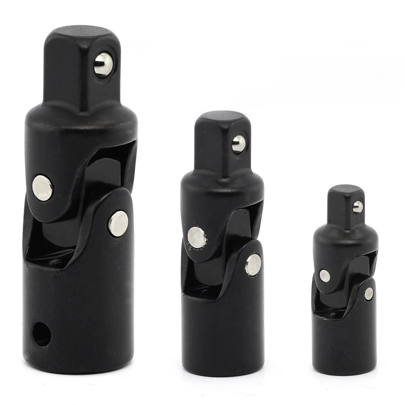 Swivel Joint Impact Socket Set | 3Pc 1/4 Inch 3/8 1/2 Drive Universal Carbon Steel Wrench Автомобили и мотоциклы