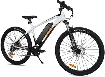 

VECOCRAFT Helios 27.5 Inch Electric Trekking Bicycle City Commuting E Bike with LCD Display 36V 10.4AH 40-80km Range