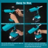 Mellif 100W Cordless Hot Glue Gun for Makita 18V LXT Battery BL1830 BL1840 Full Size DIY Electric Heat Repair Tool (tool only) 6