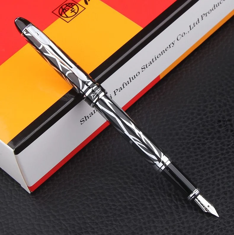 Pimio PS-901 Fountain Pen Rotating ink Metal Writing Pens