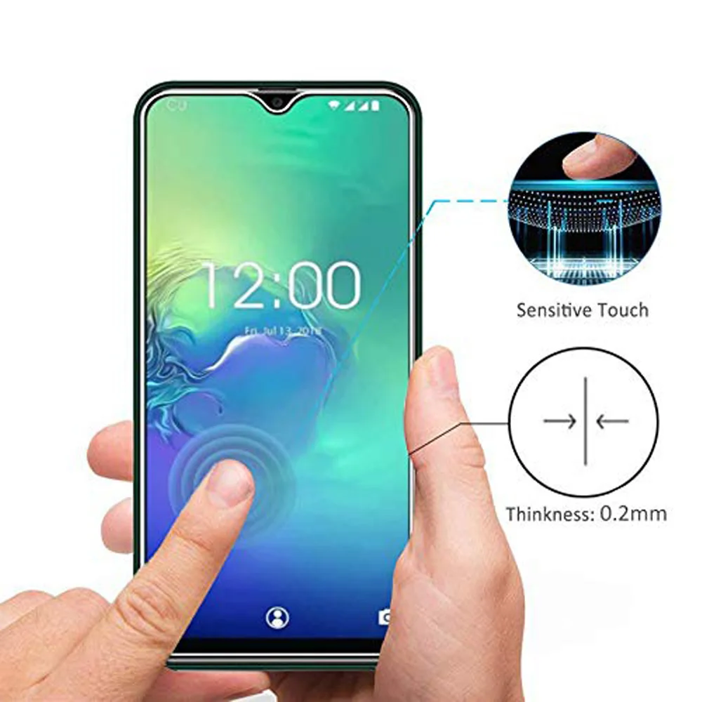 Закаленное стекло 2.5D 9H для Oukitel C17 Pro Защита от царапин для экрана Oukitel C 17 Pro