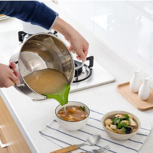 Непроливающаяся кухонная утварь кастрюли и сковороды дефлекторы Кухонные