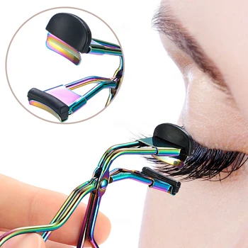 

1Pc 2020 Eyelash Curler Make Up Tools Eyelash Curler Beauty Tool Eye Lashes Makeup Eyelash Tweezers Wholesale Curling Tweezers