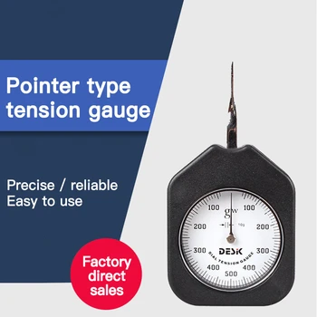 

500g Analog Tensiometer Price with single pointer Dial Tension Gauge Meter Tester Tabular dynamometer Lateral tension meter