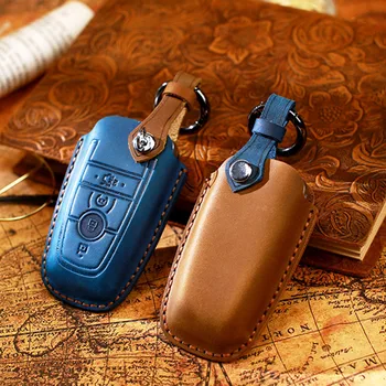 2019 custodia anti-caduta per chiave Auto per Ford Fusion Mondeo Mustang Edge Expedition EXplorer 2018 Auto Shel portachiavi Car-Styling - 2019 custodia anti caduta per chiave Auto per Ford Fusion Mondeo Mustang Edge Expedition EXplorer