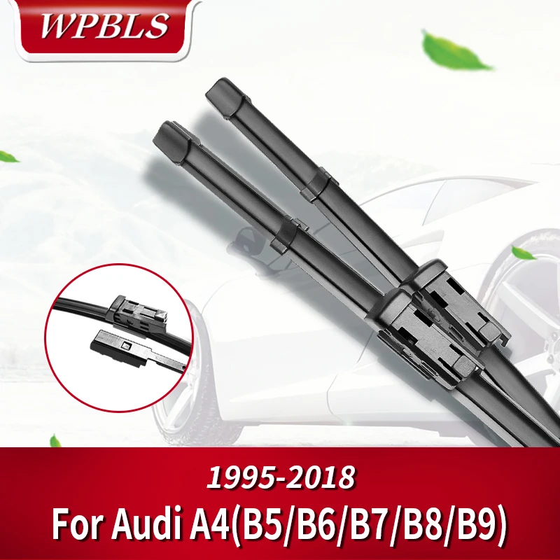 WPBLS Wiper Blades for Audi A4 B5 / B6 / B7 / B8 / B9 Hook / Latch