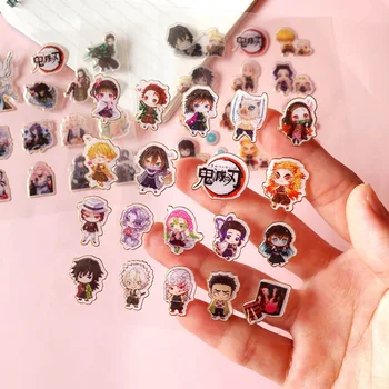 

1 Sheet Anime Demon Slayer:Kimetsu No Yaiba 3D Stickers Notebook Diary DIY Decor Stationery Kids Gift